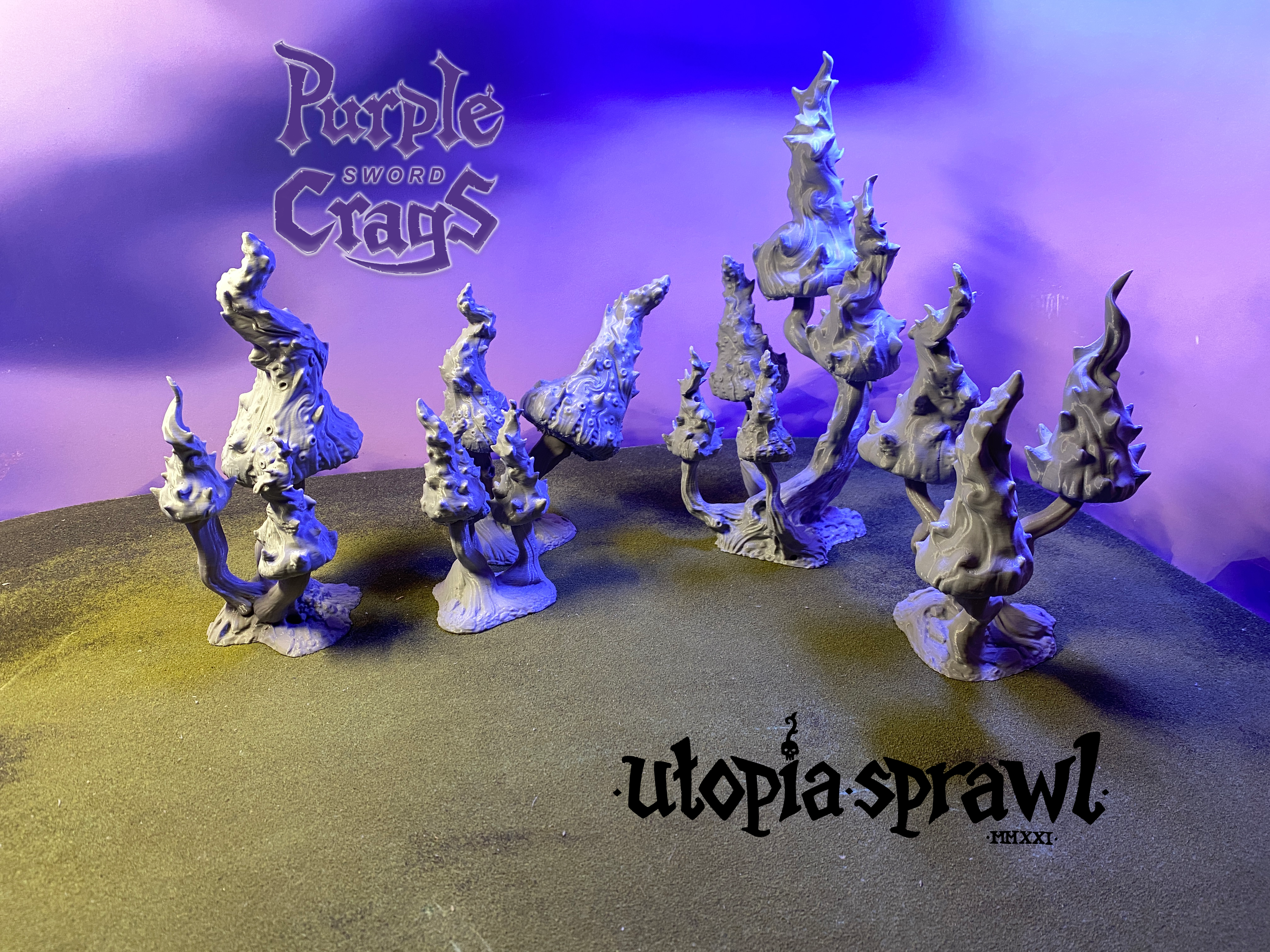 Mushroom Forest - Dragon Spike Caps